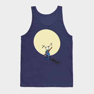 Bassoonist on the moon Tank Top